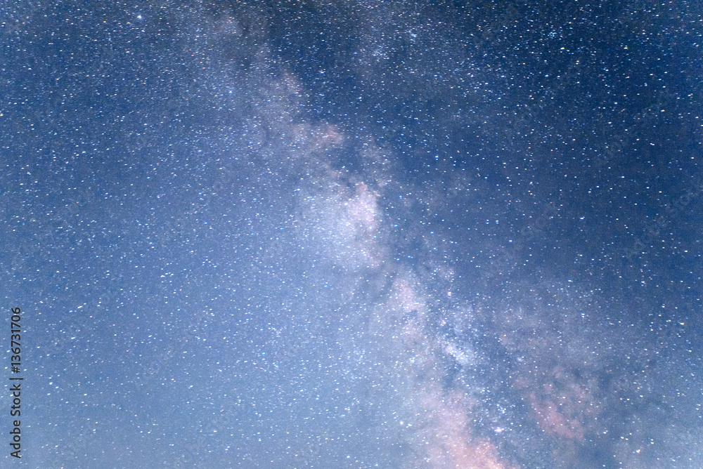 deep sky astrophoto. Beauty world. Carpathians Ukraine Europe.