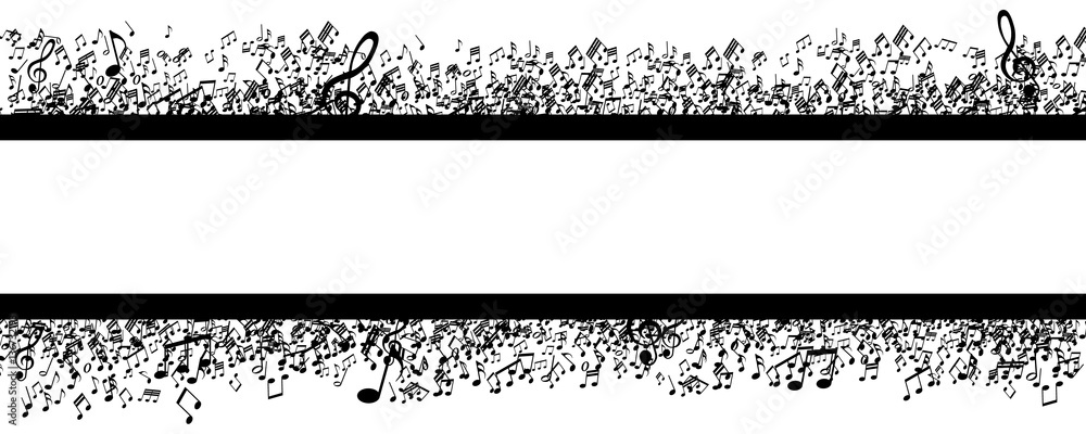 Fototapeta premium Musiknoten