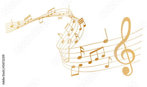 golden sheet music