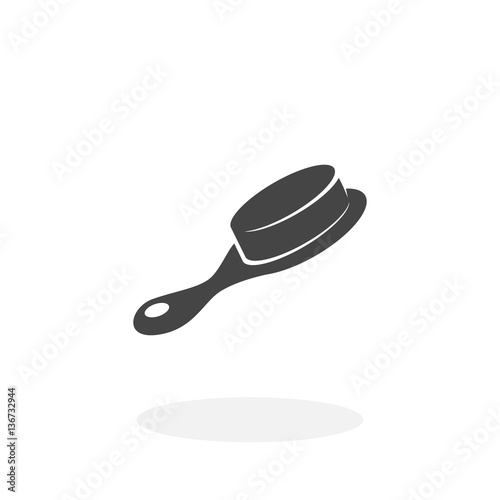 Comb Icon. Vector logo on white background