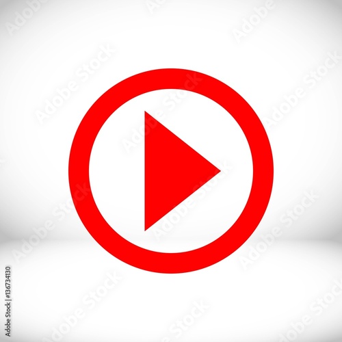 play icon stock vector illustration flat design Free Download play icon stock vector illustration flat design - GFXLoad