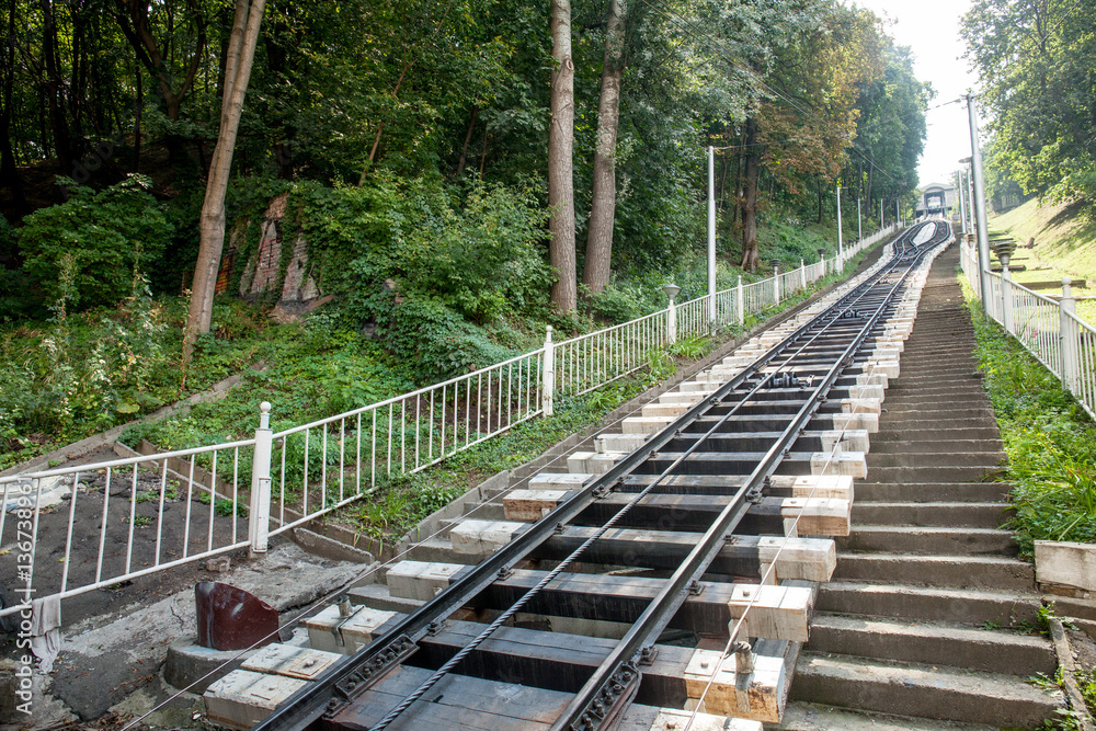 Obraz premium funicular Kiev