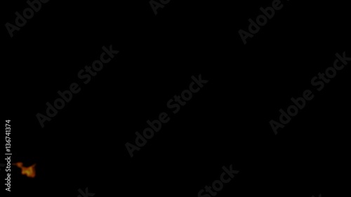 Wallpaper Mural Mystical Vibrant Flames Torontodigital.ca