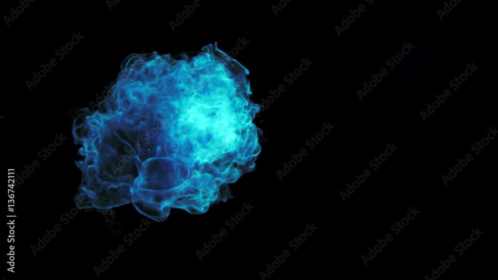 Mystical Vibrant Flames