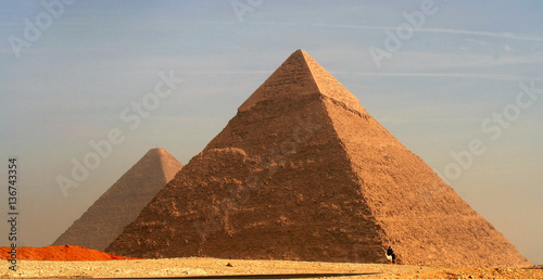 The Great Pyramids on The Giza Plateau