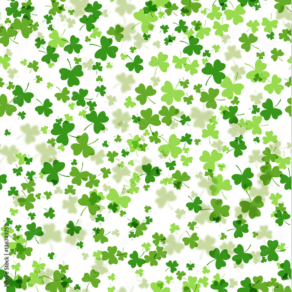 Vector seamless pattern for St Patricks Day celebration Vector seamless pattern for St Patricks Day celebration