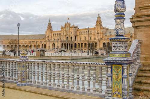 Seville square of Spain