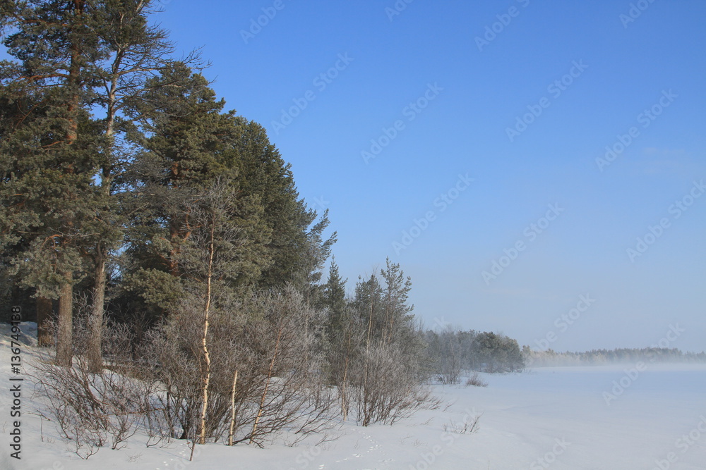 Winterlandschaft, Skandinavien, Norwegen, Schweden, Finnland, Island Winterlandschaft, Skandinavien, Norwegen, Schweden, Finnland, Island