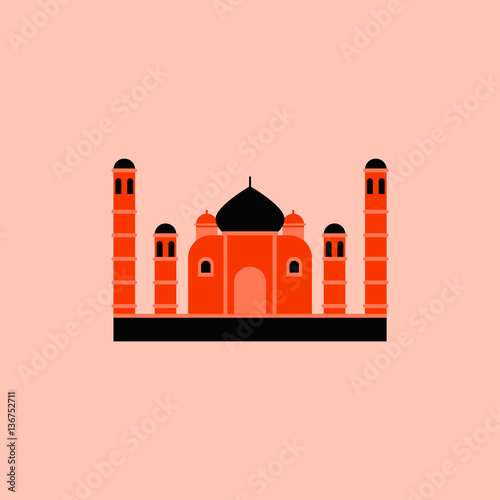 Taj mahal temple, Indian Pagoda