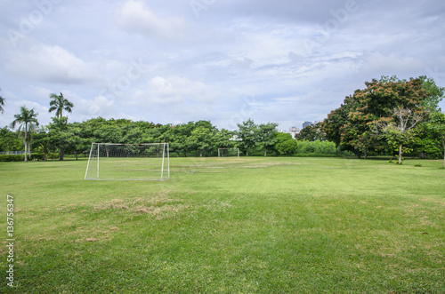 Field of Soccer sport