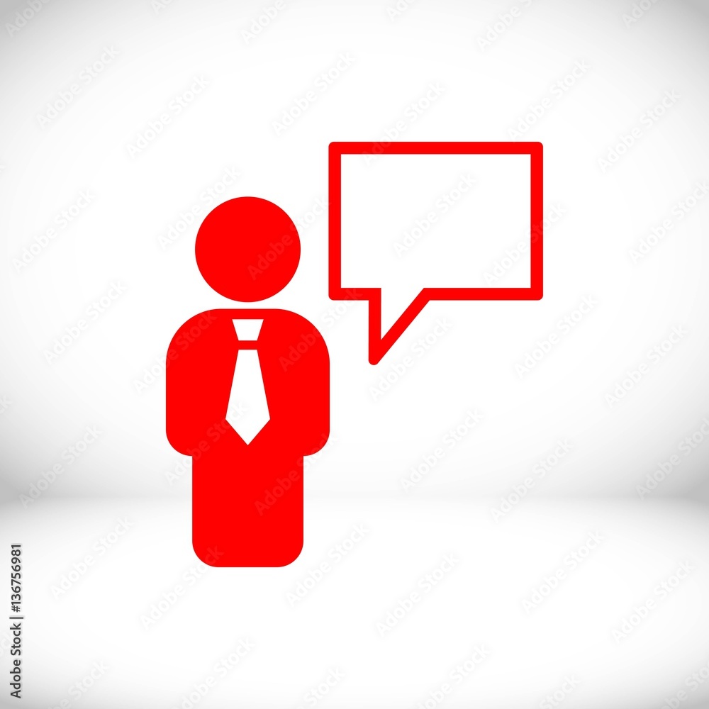 speaking of people, the chat icon stock vector illustration speaking of people, the chat icon stock vector illustration
