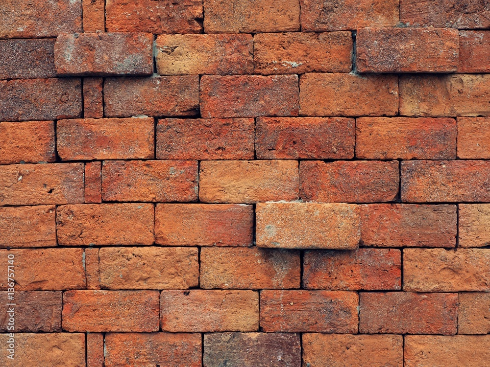 Fototapeta premium Background of brick wall texture