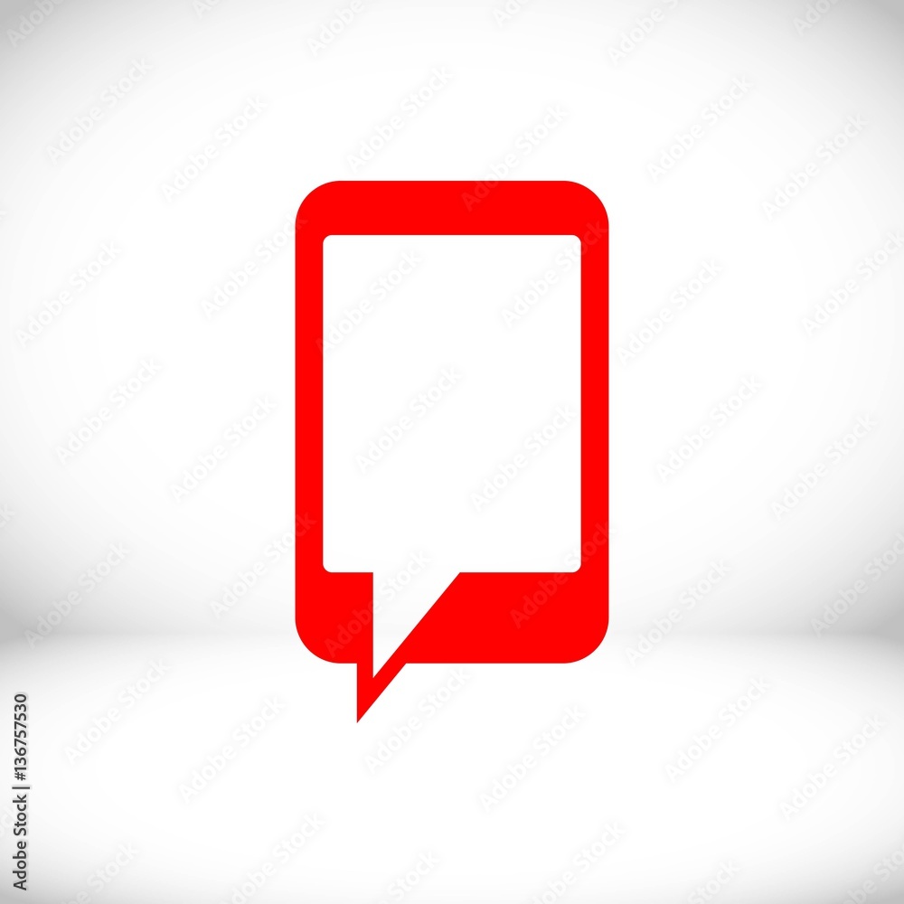 phone icon stock vector illustration flat design phone icon stock vector illustration flat design