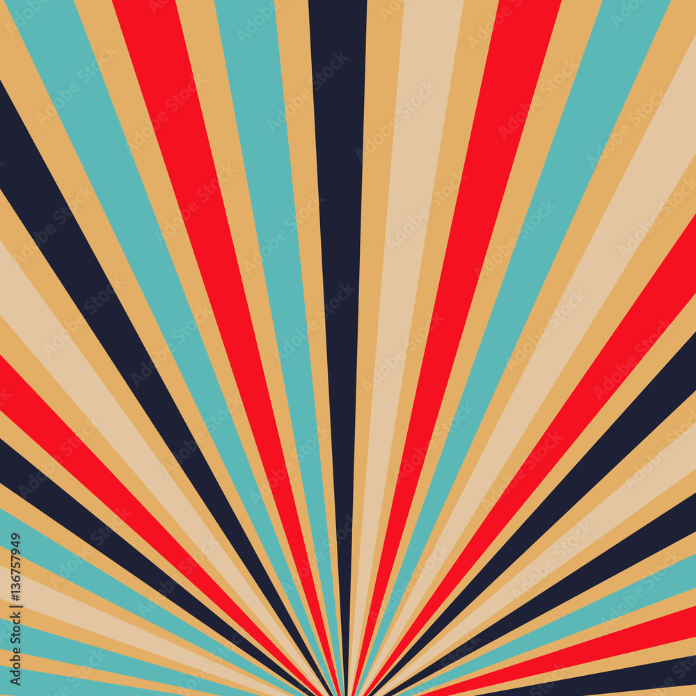 Retro Backgrounds with strips - vector illustration

