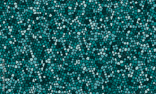 Wide mosaic background - vector illustration 