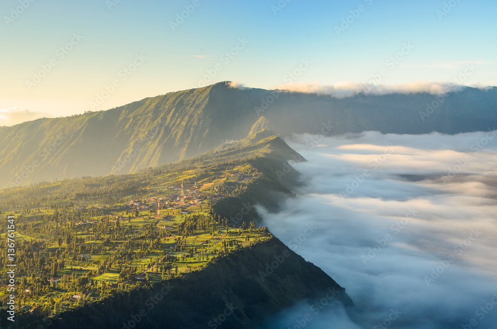 Wall protect valcano Wall protect valcano