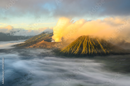 Mist of valcano