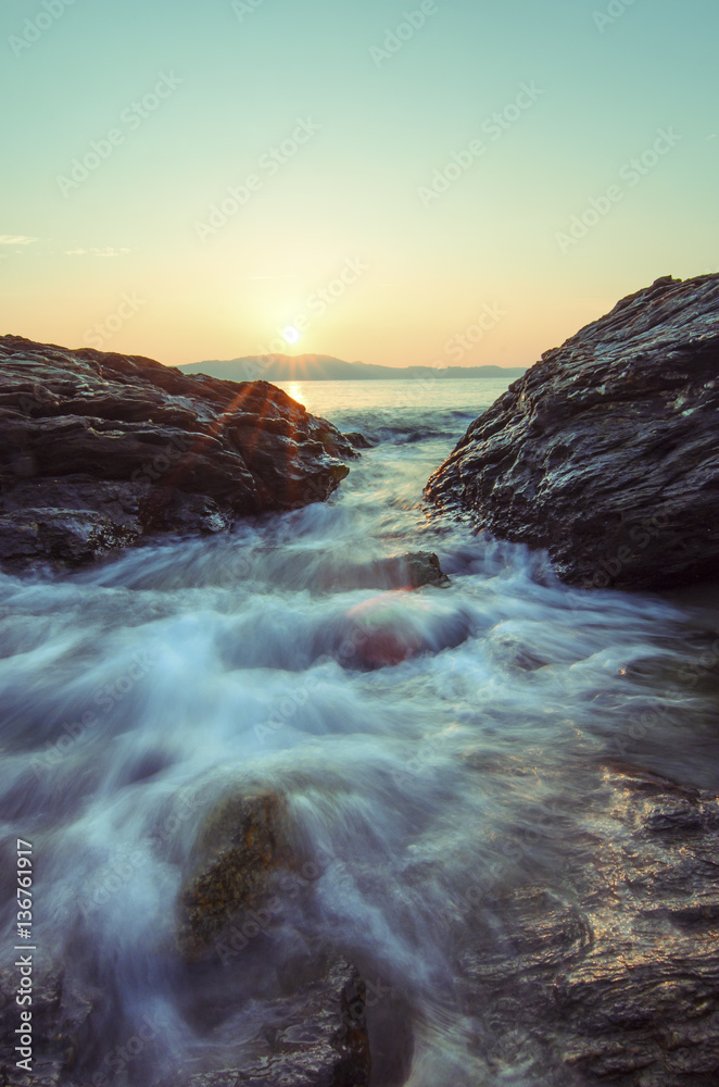 Obraz premium Water flow