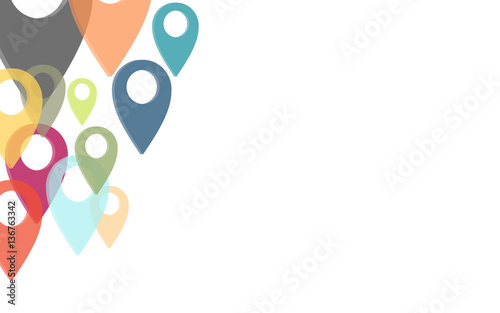 Stecknadeln - Pins - Navigation - Standorte