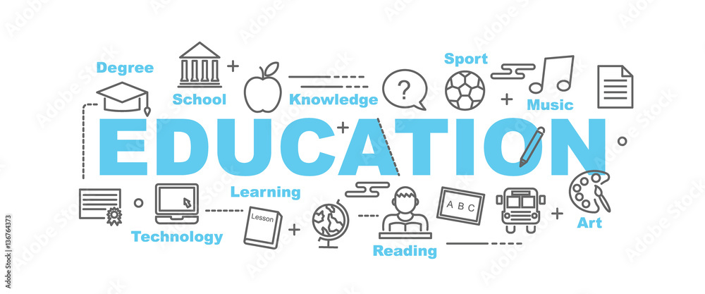education vector banner education vector banner