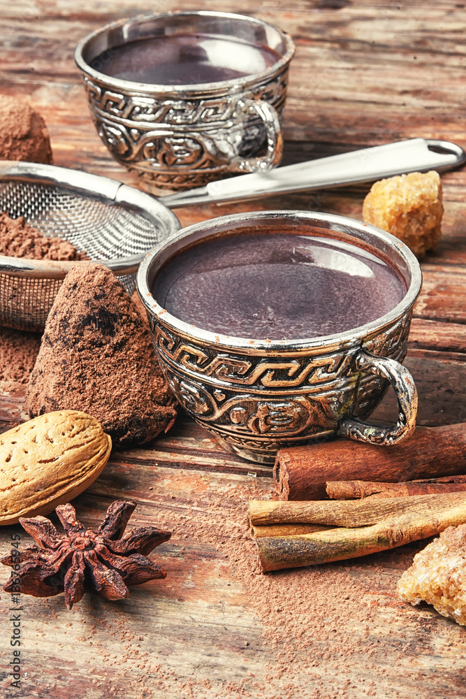 Cup with cocoa Cup with cocoa
