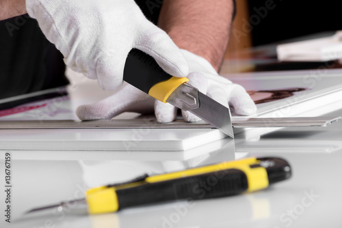 Photos Cutting Foamex PVC foam panel