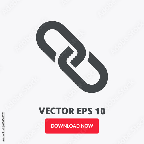 Chain link vector icon