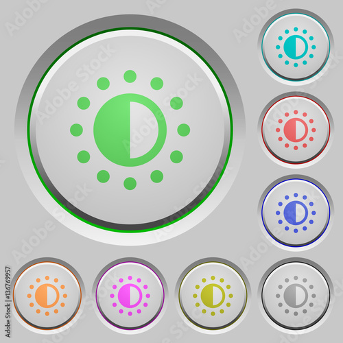 Saturation control push buttons