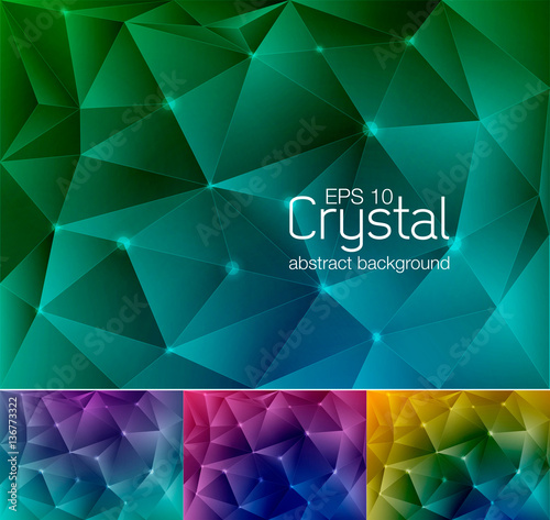 crystal abstract background 7