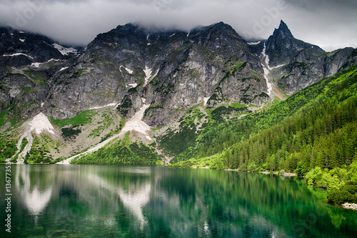 Morskie Oko lake in Poland