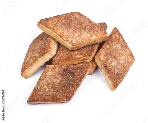 Rhombus shape cookies