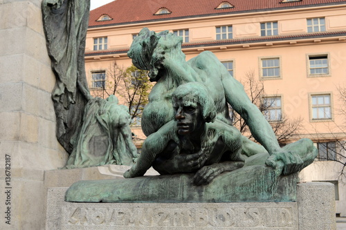 Monument to František palacký Palacký square. photo