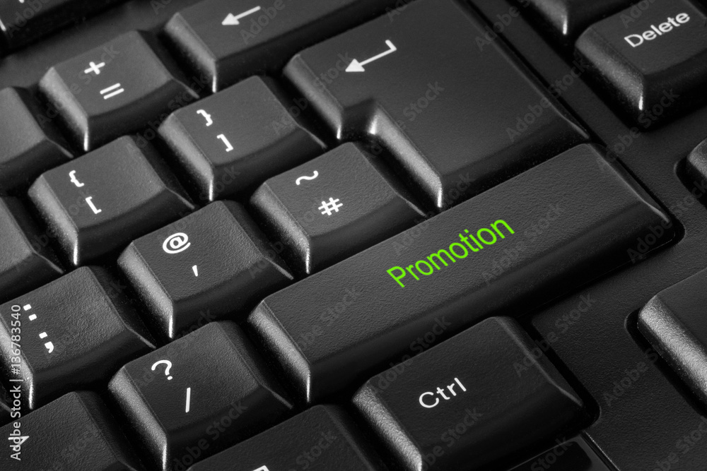 Computer Keyboard with Promotion Key Computer Keyboard with Promotion Key
