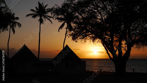 Sunset  Guadeloupe
