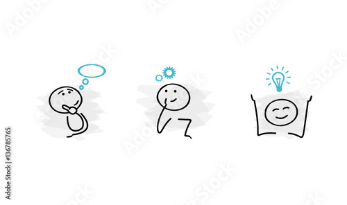 Stick Figures - Business Situations