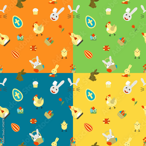 Easter Seamless Pattern