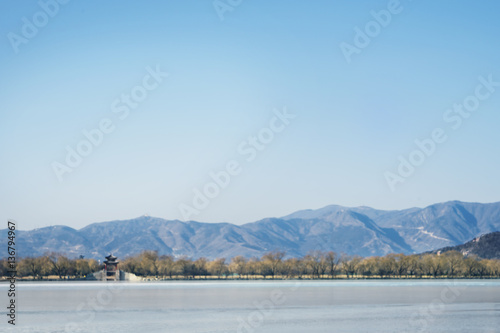 The Summer Palace with clear sky