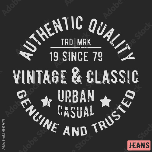 Classic vintage stamp