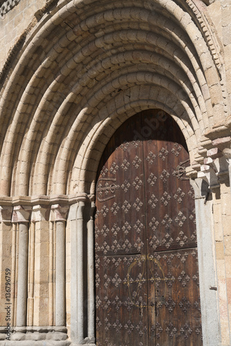 Avila  Castilla y Leon  Spain   Santa Teresa church