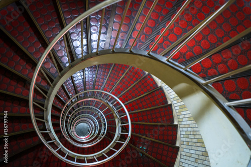Ginza spiral stairs,Tokyo,Japan