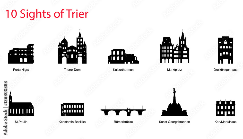 Trier, 10 Sehenswürdigkeiten