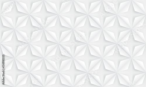Seamless abstract flowers background. geometric concept design