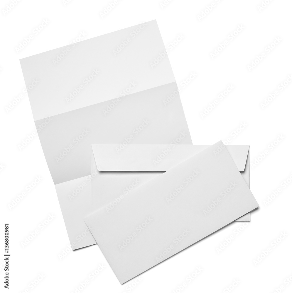 envelope letter card paper template business Stock Photo Adobe Stock