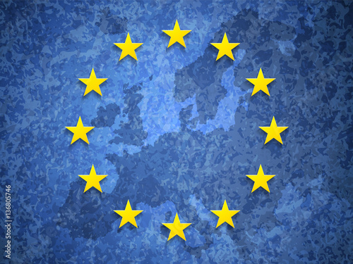 European Union flag grange