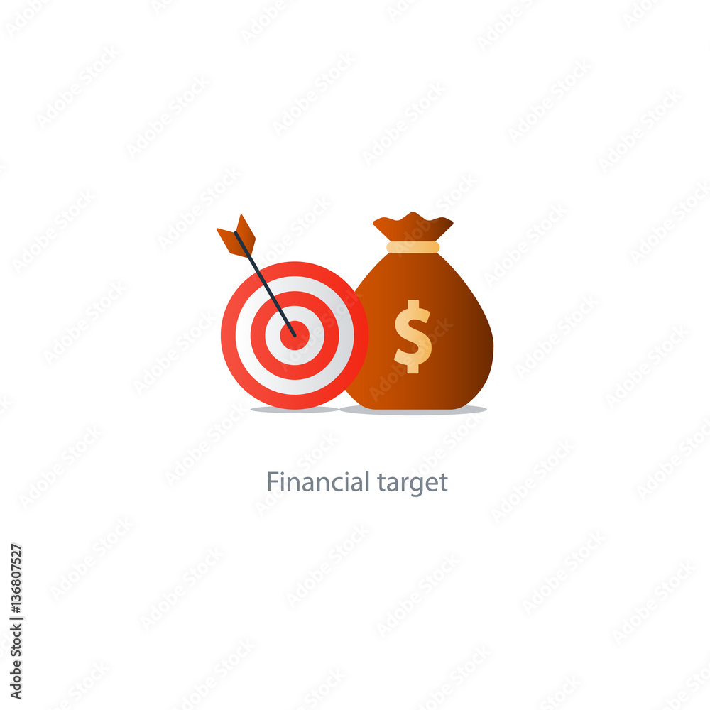 Business goal, credit money for needs, budget fund Business goal, credit money for needs, budget fund