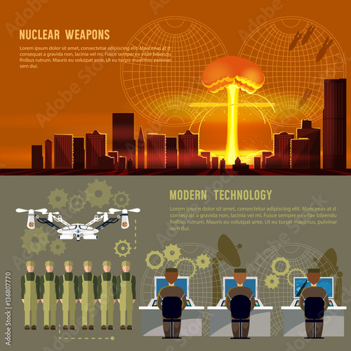 Nuclear war,  military technology, nuclear weapons