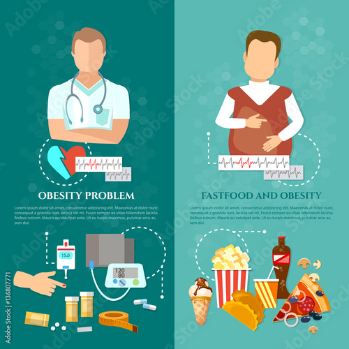 Obesity diabetes problems bad food