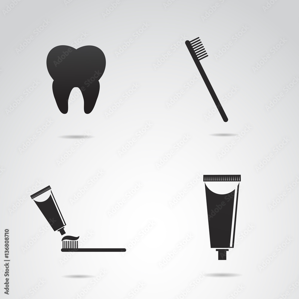 Dental vector icon.