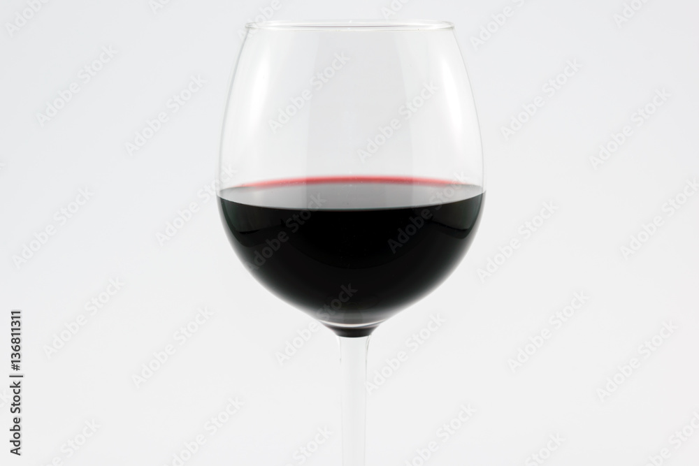 Glass of red wine Glass of red wine
