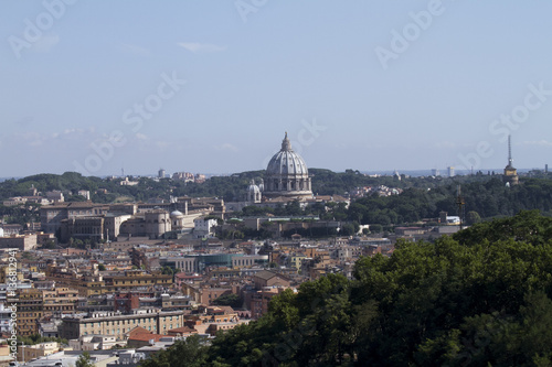 aerial view of  rome © Blackdorian